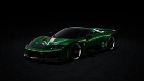 [予約]LOOKSMART(ルックスマート) 1/12 (レジン製) Ferrari F80 2024 - Green Jewel with Livery