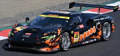 [予約]LOOKSMART(ルックスマート) 1/43 (レジン製) PONOS FERRARI 296 EVO PONOS RACING No.45 GT300 SUPER GT 2026 K.Cozzolino／T.Shinohara