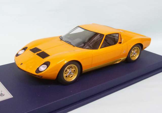 LOOKSMART（ルックスマート） 1/18 ランボルギーニ ミウラ P400 ジュネーブモーターショー 1966