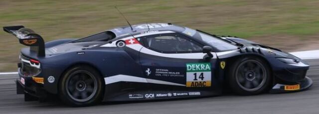 [予約]LOOKSMART(ルックスマート) 1/43 (レジン製) Ferrari 296 GT3 No.14 Emil Frey Racing DTM 2025 Jack Aitken