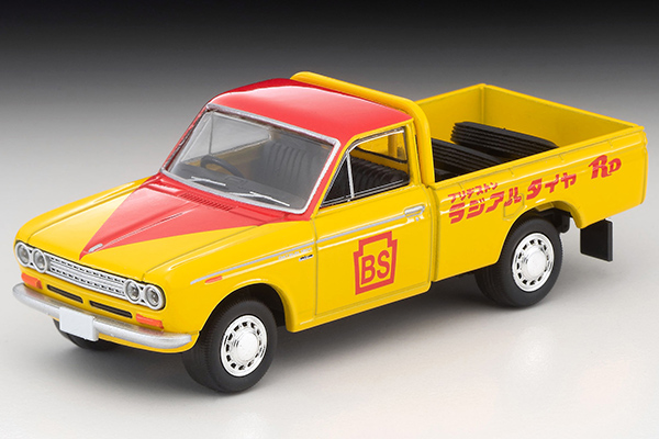 トミカリミテッドヴィンテージ 1/64 ダットサン トラック 1300デラックス（ブリヂストン）
