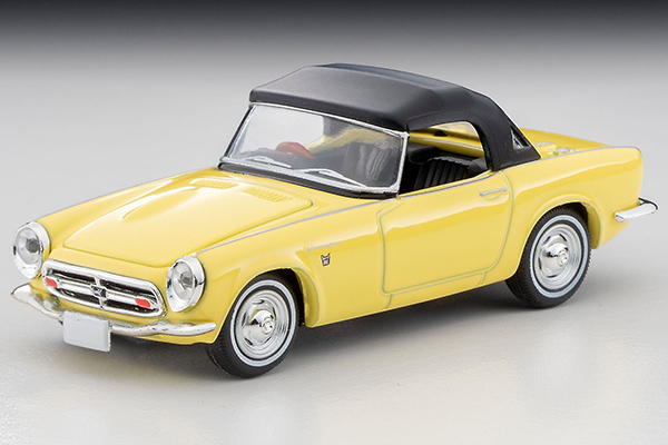 トミカリミテッドヴィンテージ 1/64 ホンダS800 クローズドトップ（黄）