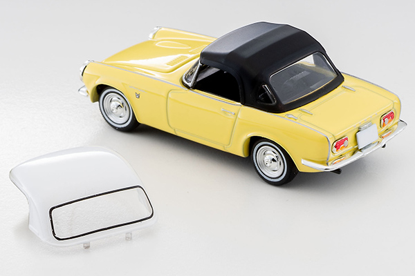 トミカリミテッドヴィンテージ 1/64 ホンダS800 クローズドトップ（黄）