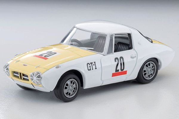 [予約]トミカリミテッドヴィンテージ 1/64 (ダイキャスト製) トヨタ スポーツ800 カスタムカラー仕様（白／黄）65年式