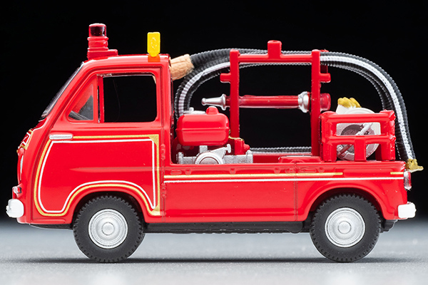 トミカリミテッドヴィンテージ 1/64 スバル サンバー ポンプ消防車