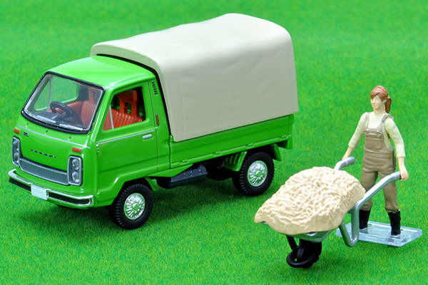 トミカリミテッドヴィンテージネオ 1/64 ホンダ TN-V スーパーデラックス（緑）フィギュア付き