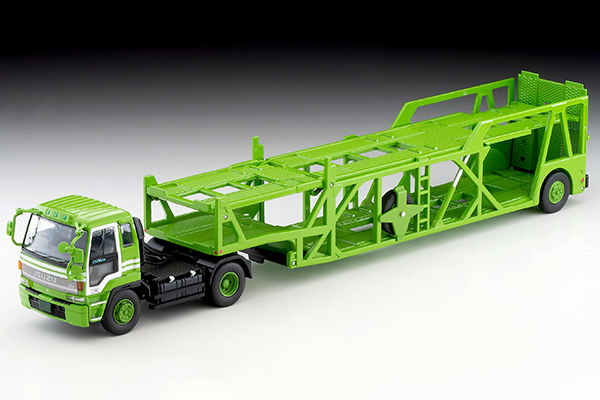 トミカリミテッドヴィンテージネオ 1/64 いすゞ810EX カートランスポーター（アンチコASZ022車両運搬トレーラ）