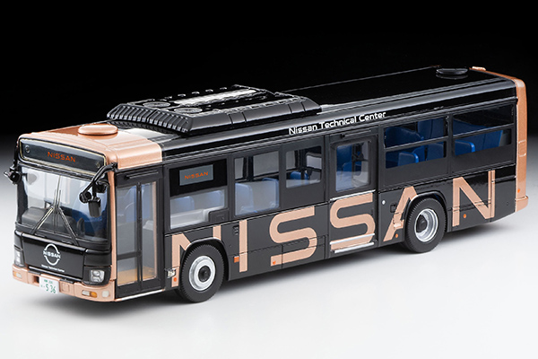 トミカリミテッドヴィンテージネオ 1/64 いすゞエルガ 日産送迎バス（サンライズカッパーM/黒）