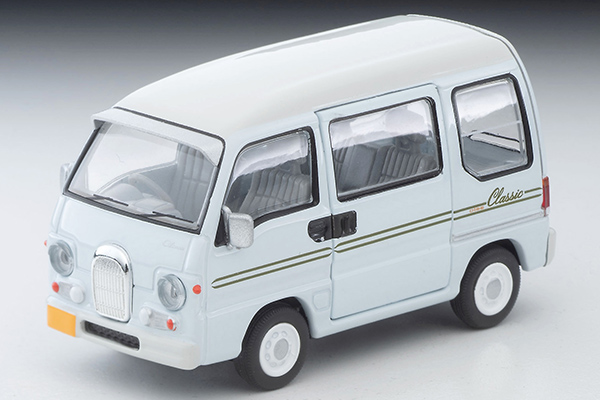 トミカリミテッドヴィンテージネオ 1/64 (ダイキャスト製) スバル サンバー ディアス クラシック 40thアニバーサリー（水色／白）98年式
