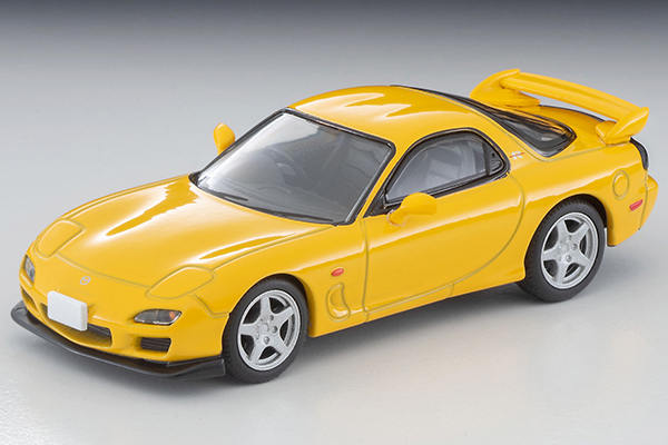 トミカリミテッドヴィンテージネオ 1/64 マツダ RX-7 タイプR バサーストR（黄）2001年式