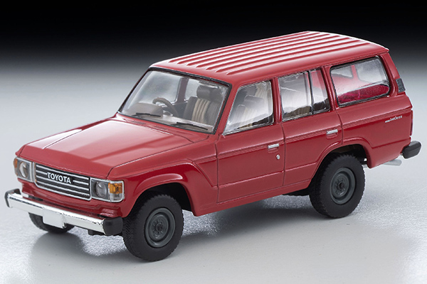 トミカリミテッドヴィンテージネオ 1/64 トヨタ ランドクルーザー60 スタンダード グレードアップバン仕様（赤）