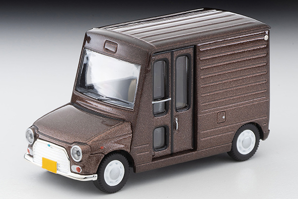 トミカリミテッドヴィンテージネオ 1/64 ダイハツ ミラ ウォークスルーバン カスタム仕様（茶）
