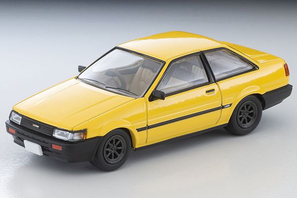 [予約]トミカリミテッドヴィンテージネオ 1/64 (ダイキャスト製) トヨタ カローラレビン 2ドア GT RSワタナベホイール装着車（黄）83年式