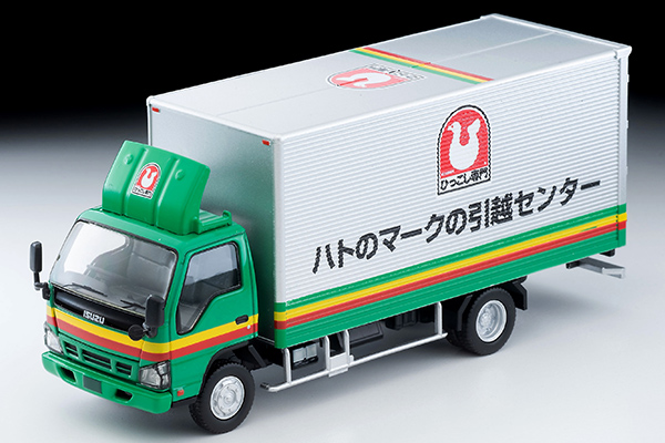 トミカリミテッドヴィンテージネオ 1/64 いすゞ エルフ パネルバン（ハトのマークの引越センター）