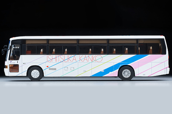 TLV 1/64 三菱ふそう エアロバス(石塚観光自動車) TLV-N300a 三菱ふそう エアロバス (石塚観光自動車) (ミニカー