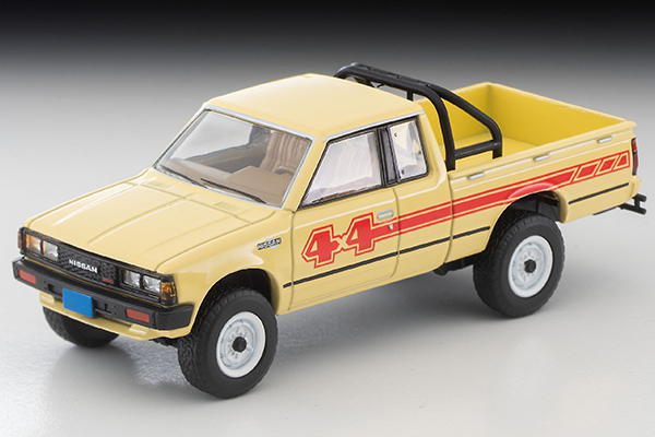 トミカリミテッドヴィンテージネオ 1/64 ニッサン トラック 4X4 キングキャブ（黄）北米仕様