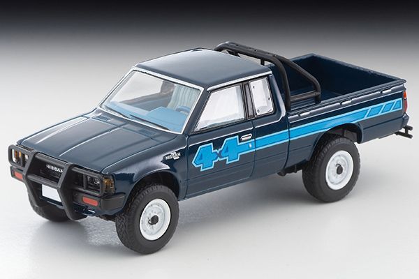 トミカリミテッドヴィンテージネオ 1/64 (ダイキャスト製) ニッサン トラック 4X4 キングキャブ 北米仕様（青）