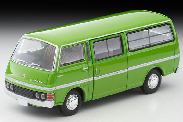 トミカリミテッドヴィンテージネオ 1/64 日産 キャラバン ロング デラックス（緑）78年式