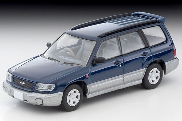 トミカリミテッドヴィンテージネオ 1/64 スバル フォレスター C／20（紺／グレー）97年式