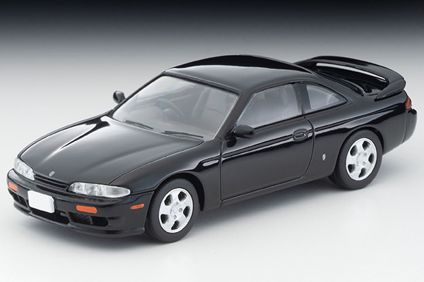 トミカリミテッドヴィンテージネオ 1/64 日産シルビア Q’s エアロ 95年式（黒）