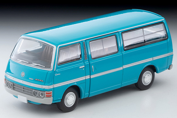 トミカリミテッドヴィンテージネオ 1/64 (ダイキャスト製) 日産 ホーミー ロング ライトバン（青）76年式