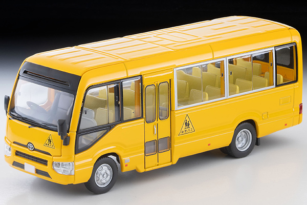 トミカリミテッドヴィンテージネオ 1/64 (ダイキャスト製) トヨタ コースター 幼児専用車（黄）