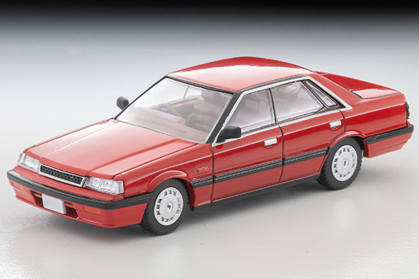トミカリミテッドヴィンテージネオ 1/64 (ダイキャスト製) 日産 スカイライン 4ドアHT 1800 パサージュ（赤）87年式
