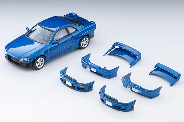 TOMYTEC Nissan Skyline 25GTミニカー4台セット Pre-Order* Tomica Limited Vintage Neo Nissan Skyline 25GT
