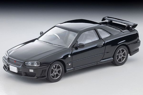 [予約]トミカリミテッドヴィンテージネオ 1/64 (ダイキャスト製) 日産 スカイライン 2ドアスポーツクーペ 25GT TURBO オプションパーツ付（黒）2000年式