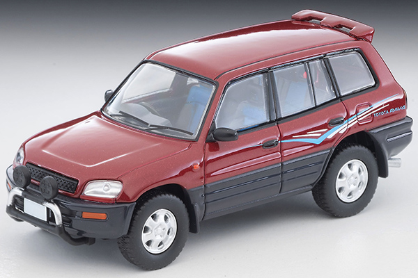 [予約]トミカリミテッドヴィンテージネオ 1/64 (ダイキャスト製) トヨタ RAV4L V（ワイン／グレー）95年式