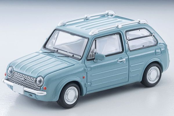 [予約]トミカリミテッドヴィンテージネオ 1/64 (ダイキャスト製) 日産 PAO（アクアグレー）1989年式