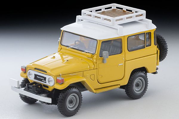 [予約]トミカリミテッドヴィンテージネオ 1/64 (ダイキャスト製) トヨタ ランドクルーザー40（黄色）
