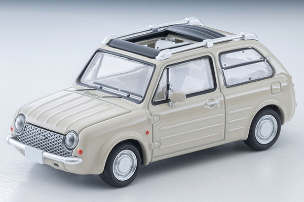 [予約]トミカリミテッドヴィンテージネオ 1/64 (ダイキャスト製) 日産 PAO キャンバストップ（アイボリー）1989年式