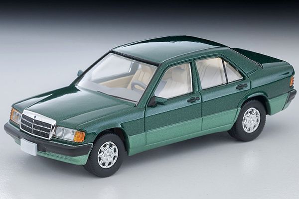 [予約]トミカリミテッドヴィンテージネオ 1/64 (ダイキャスト製) メルセデスベンツ 190 E（グリーン）92年式