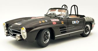 [予約]CMC 1/18 (ダイキャスト製) メルセデスベンツ 300SL W198 ロードスター オープン レーシングver. ブラウン 1500台限定