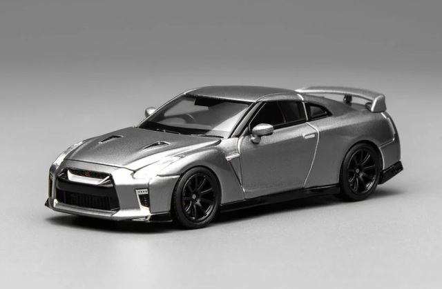 MOTORHELIX(モーターへリックス) 1/64 (ダイキャスト製) Nissan GT-R(R35) Track Edition Engineered by NISMO 2020 Dark Metal Gray