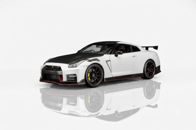 [予約]MOTORHELIX(モーターへリックス) 1/18 (ダイキャスト製) Nissan GT-R NISMO (R35) Special Edition 2022 Brilliant White Pearl