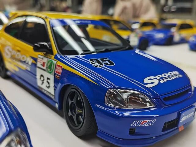 ホットウィール モダンクラシック ホンダ シビック EG6 SPOON 5台