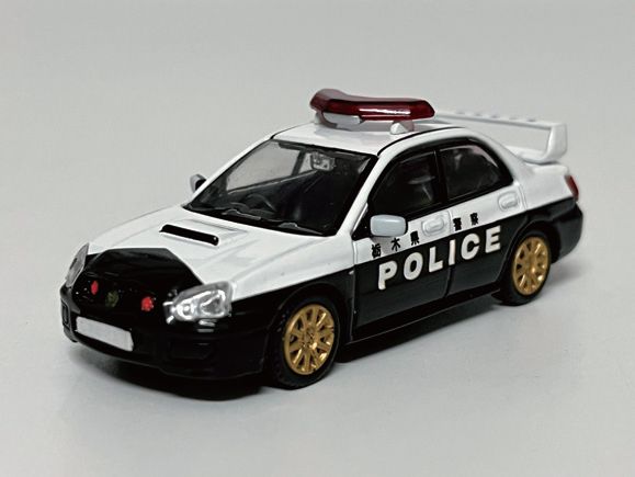 Masterpiece Collectibles 1/64 SUBARU IMPREZA Tochigi Police car