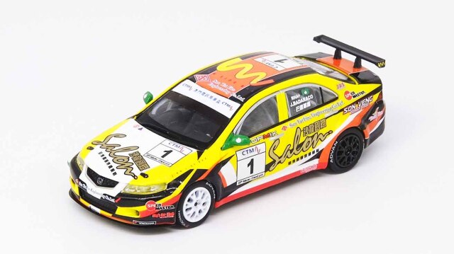 INNO Models(イノモデル) 1/64  Honda アコード Euro-R (CL7) #1 Macau GP CTM Cup 2012 J. Badaraco