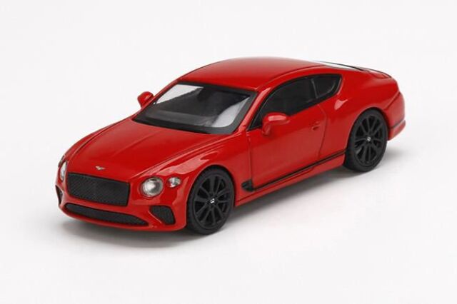 MINI GT 1/64 ベントレー コンチネンタル GT セントジェームスレッド(左ハンドル)