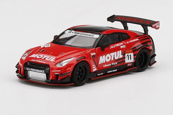 発売中止※[予約]MINI GT 1/64 LB☆WORKS Nissan GT-R R35 タイプ2 リア 