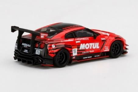 発売中止※[予約]MINI GT 1/64 LB☆WORKS Nissan GT-R R35 タイプ2 リア 