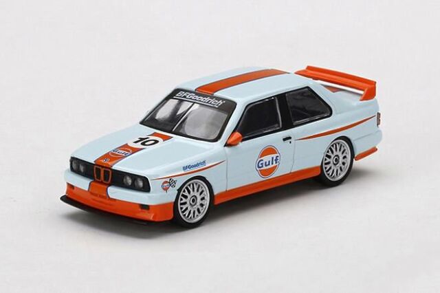 【お1人様2個まで】MINI GT 1/64 BMW M3 (E30) ガルフ(左ハンドル) 北米限定
