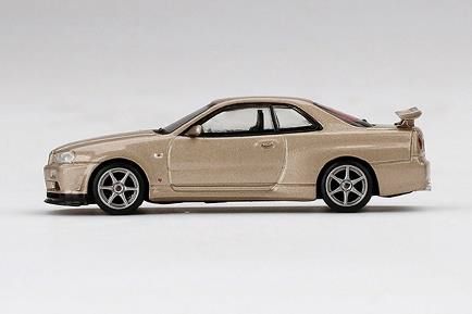 MINI GT 1/64 Nissan スカイライン GT-R R34 Mスペック シリカ
