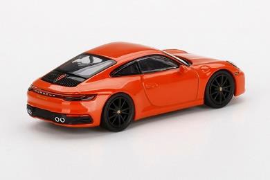 MINI GT 1/64 ポルシェ 911(992) カレラ 4S ラヴァオレンジ(左ハンドル 