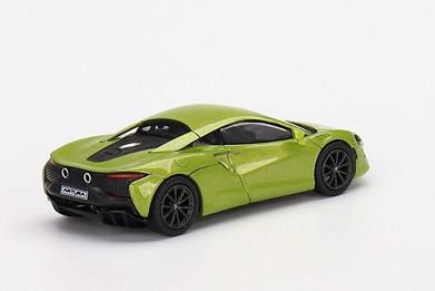 MINI GT 1/64 マクラーレン アルトゥーラ フラックスグリーン(左