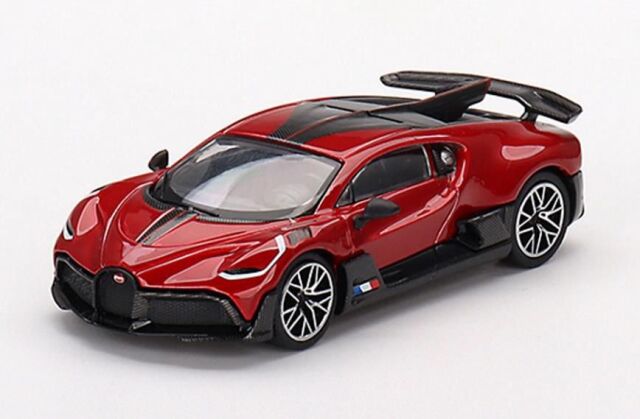 MINI GT 1/64 ブガッティ ディーヴォ レッドメタリック(左ハンドル)
