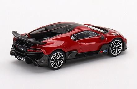 MINI GT 1/64 ブガッティ ディーヴォ レッドメタリック(左ハンドル