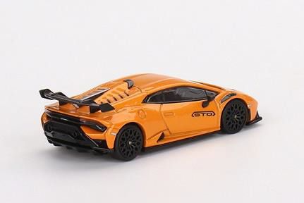 MINIGT 日産GT-R ランボルギーニ ウラカン MINI GT 1/64 ランボルギーニ ウラカン STO ボレアリスオレンジ